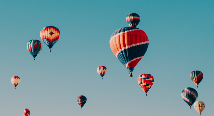 Hot air balloons 