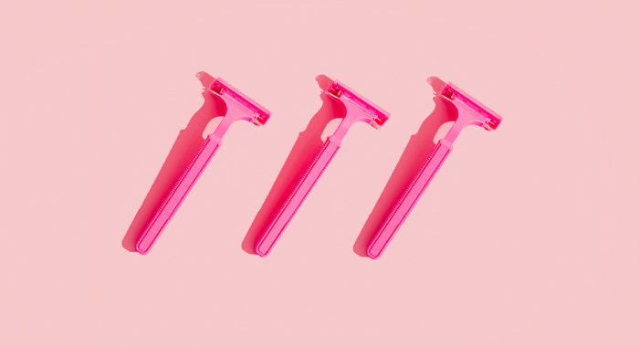 pink razors