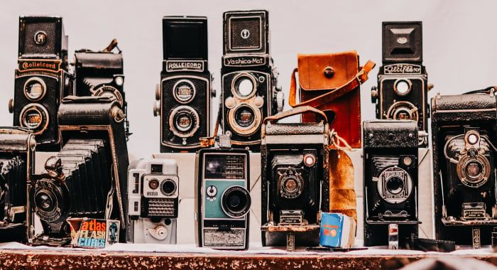 vintage cameras