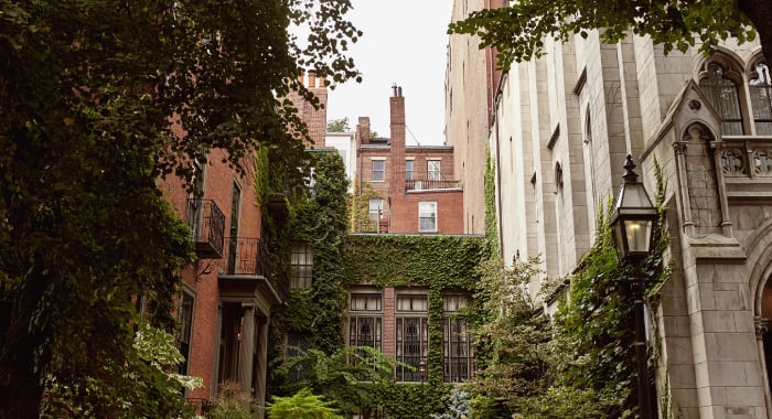 Brick building in Boston